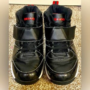 SHAQ FULL PRESS DUNKMAN BASKETBALL SHOES BLACK SZ YOUTH SZ 5 EXCELLENT!!